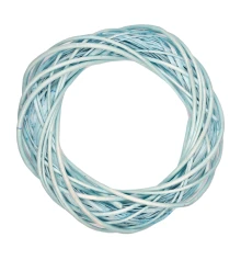 Венок Yes! Fun ротанговый голубой купить в интернет магазине подарков ПраздникШоп