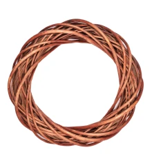 Венок Yes! Fun ротанговый коричневый купить в интернет магазине подарков ПраздникШоп