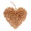 Сердце Yes!Fun из лозы золотое 3D купить в интернет магазине подарков ПраздникШоп