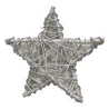 Звезда Yes!Fun ротанговая серебряная, 25 см
