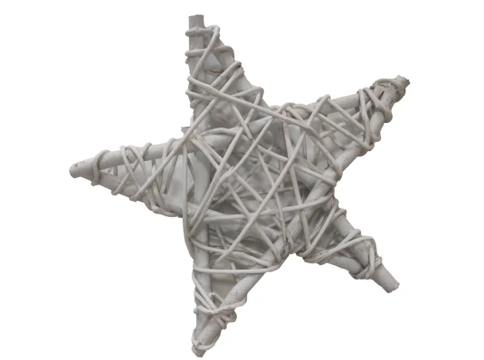 Звезда Yes!Fun ротанговая белая купить в интернет магазине подарков ПраздникШоп