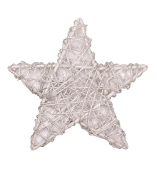 Звезда Yes!Fun ротанговая натуральная объемная купить в интернет магазине подарков ПраздникШоп