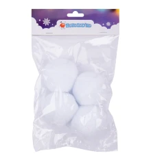 Набор снежков декоративных Novogod‘ko 6 см купить в интернет магазине подарков ПраздникШоп