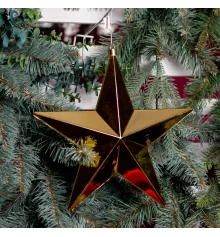 Новогодняя игрушка Novogod‘ko Звезда купить в интернет магазине подарков ПраздникШоп