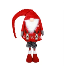 Новогодняя мягкая игрушка Novogod‘ko Гном НО-НО 130 см LED купить в интернет магазине подарков ПраздникШоп