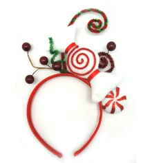 Обруч новогодний Novogod‘ko Леденцы купить в интернет магазине подарков ПраздникШоп