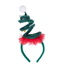 Обруч новогодний Novogod‘ko Мерцающая елочка купить в интернет магазине подарков ПраздникШоп