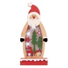 Фігурка декоративна Novogod‘ko "Дід Мороз", 28 см, дерево, LED