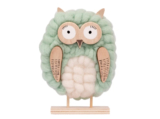 Фигурка декоративная Novogod‘ko "Сова" купить в интернет магазине подарков ПраздникШоп