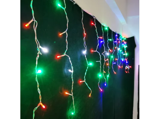 Гирлянда светодиодная бахрома Novogod‘ko купить в интернет магазине подарков ПраздникШоп