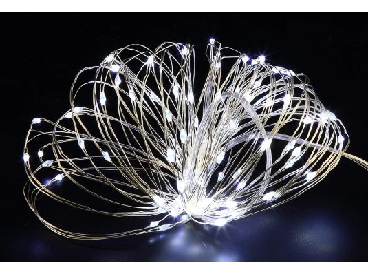 Гирлянда светодиодная нить Novogod‘ko на медн. провол. купить в интернет магазине подарков ПраздникШоп