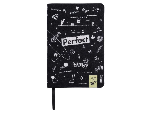 Тетрадь А5 YES by Andre Tan Dark ткан. обл. купить в интернет магазине подарков ПраздникШоп