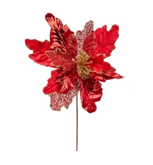 Цветок декоративный Novogod‘ko Пуансеттия купить в интернет магазине подарков ПраздникШоп