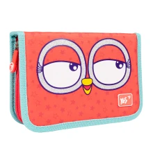 Пенал твердый YES одинарный с двумя клапанами HP-04 Owls купить в интернет магазине подарков ПраздникШоп