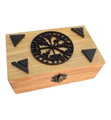 Шкатулка для рун «Вегвизир» (15×10×7 см) купить в интернет магазине подарков ПраздникШоп