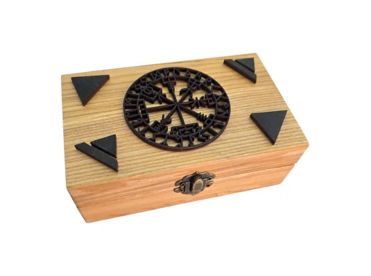 Шкатулка для рун «Вегвизир» (15×10×7 см) купить в интернет магазине подарков ПраздникШоп