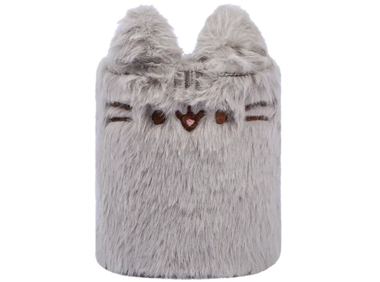 Стакан для письменных принадлежностей Yes мех Pusheen купить в интернет магазине подарков ПраздникШоп