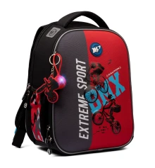 Рюкзак школьный каркасный Yes H-100 BMX купить в интернет магазине подарков ПраздникШоп