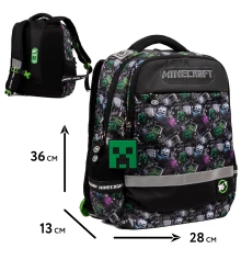 Рюкзак школьный Yes Minecraft S-52 Ergo купить в интернет магазине подарков ПраздникШоп