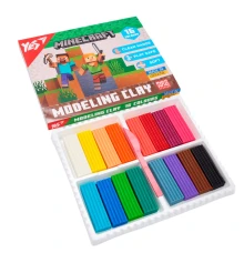 Пластилин Yes Minecraft 16 цветов 320 г купить в интернет магазине подарков ПраздникШоп