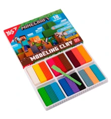 Пластилин Yes Minecraft 18 цветов 360 г купить в интернет магазине подарков ПраздникШоп