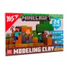 Пластилин Yes Minecraft 24 цвета 480 г