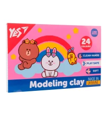 Пластилин Yes Line Friends 24 цвета 480 г купить в интернет магазине подарков ПраздникШоп