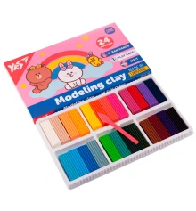 Пластилин Yes Line Friends 24 цвета 480 г купить в интернет магазине подарков ПраздникШоп