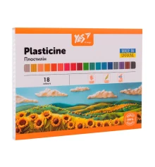 Пластилин Yes Orange Line 18 цветов 360 г купить в интернет магазине подарков ПраздникШоп