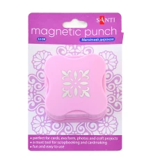 Дырокол магнитный с узором  купить в интернет магазине подарков ПраздникШоп