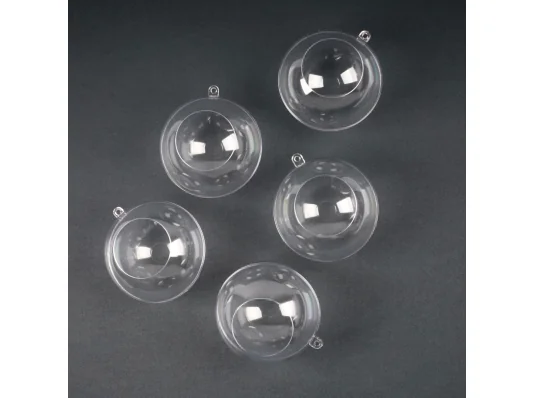 Набор пластиковых форм Santi Шар с отверстием 10см 5 шт/уп купить в интернет магазине подарков ПраздникШоп