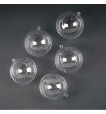 Набор пластиковых форм Santi Шар с отверстием 12 см 5 шт/уп купить в интернет магазине подарков ПраздникШоп