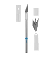 Нож макетный SANTI для дизайнерских работ со сменными лезвиями купить в интернет магазине подарков ПраздникШоп