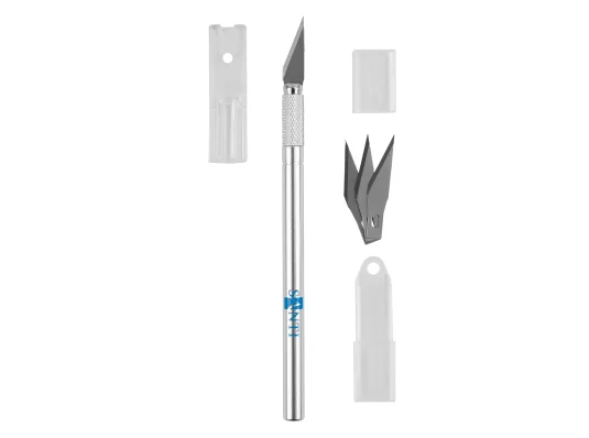 Нож макетный SANTI для дизайнерских работ со сменными лезвиями купить в интернет магазине подарков ПраздникШоп