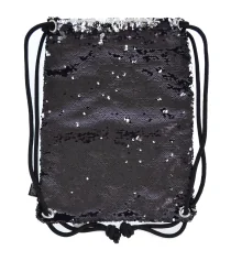Сумка-мешок YES Black Sequins купить в интернет магазине подарков ПраздникШоп