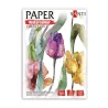 Набор акварельной бумаги SANTI "Flowers", А4, "Paper Watercolor Collection", 18 л, 200г/м2