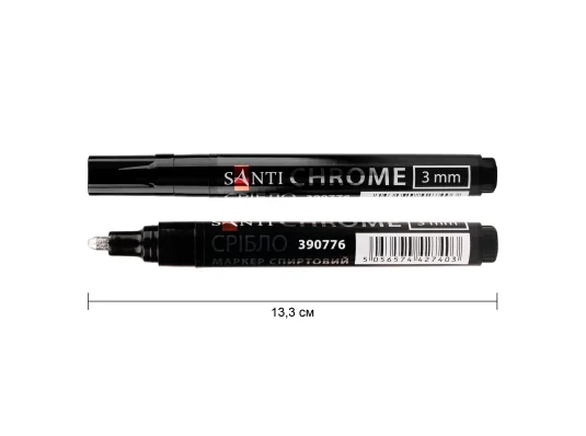 Маркер зеркальный SANTI Chrome купить в интернет магазине подарков ПраздникШоп