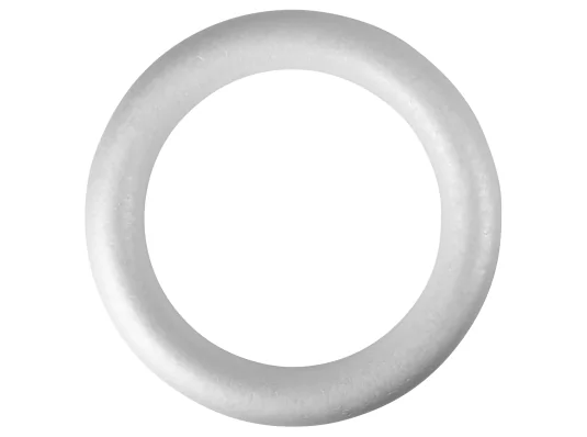 Пенопластовая заготовка SANTI Кольцо 1 штука  диаметр 35 см купить в интернет магазине подарков ПраздникШоп
