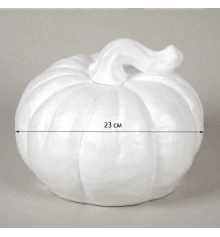Пенопластовая заготовка SANTI Тыква 1 штука  23 см купить в интернет магазине подарков ПраздникШоп