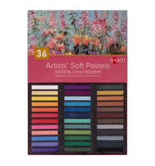 Пастель сухая художественная Santi 36 цветов купить в интернет магазине подарков ПраздникШоп