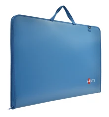 Папка портфель Santi А2 для эскизов синяя купить в интернет магазине подарков ПраздникШоп