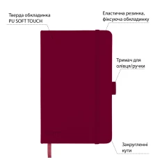 Скетчбук SANTI для графики 13х21см 80 л. твердая обложка PU 110г/м2сливовий купить в интернет магазине подарков ПраздникШоп