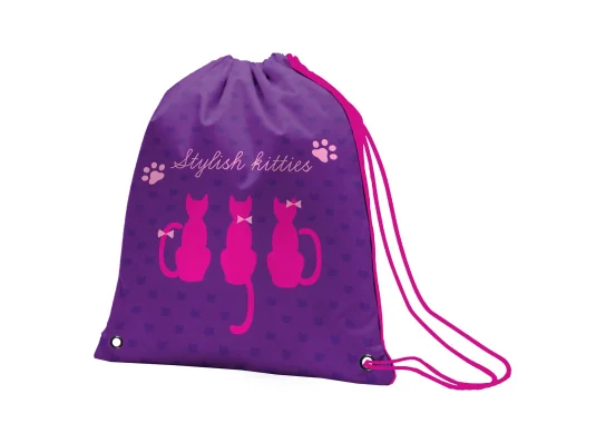 Сумка для обуви YES SB-10 Stylish kitties купить в интернет магазине подарков ПраздникШоп