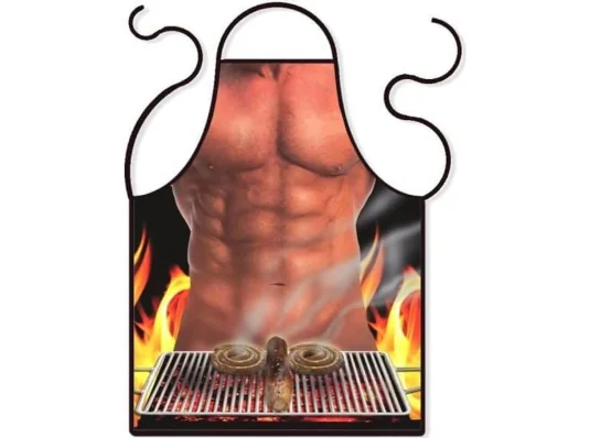 Фартук с приколом Гриль мастер купить в интернет магазине подарков ПраздникШоп