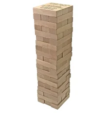 Игра настольная «Дженга с фантами» купить в интернет магазине подарков ПраздникШоп