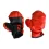 Боксерский набор красно-черные перчатки и лапа (2085) купить в интернет магазине подарков ПраздникШоп