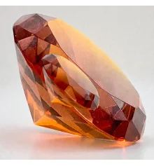 Кристалл хрустальный «Янтарь» (5.7×3.3 см) купить в интернет магазине подарков ПраздникШоп