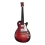 Гітара мініатюра дерево червона (23.5×7.5×1.5 см)