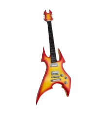 Гитара миниатюра дерево (24×8 × 1.5 см) купить в интернет магазине подарков ПраздникШоп