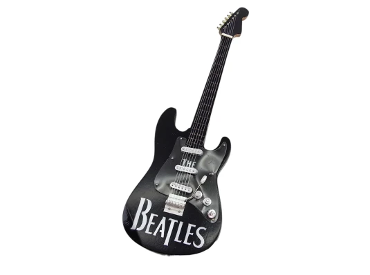Гитара «Beatles» миниатюра дерево (24×7.5×1.5 см) купить в интернет магазине подарков ПраздникШоп